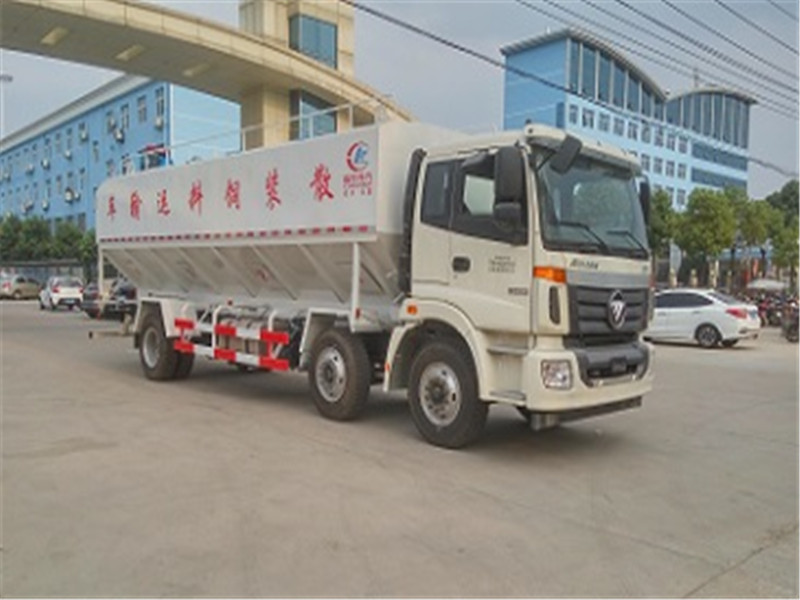 歐曼三軸CLW5252ZSLD5型散裝飼料運輸車
