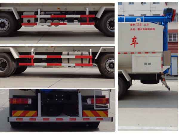 歐曼前四后八40方散裝飼料運輸車