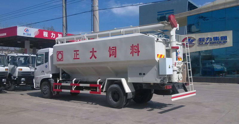 東風天錦20立方散裝飼料運輸車