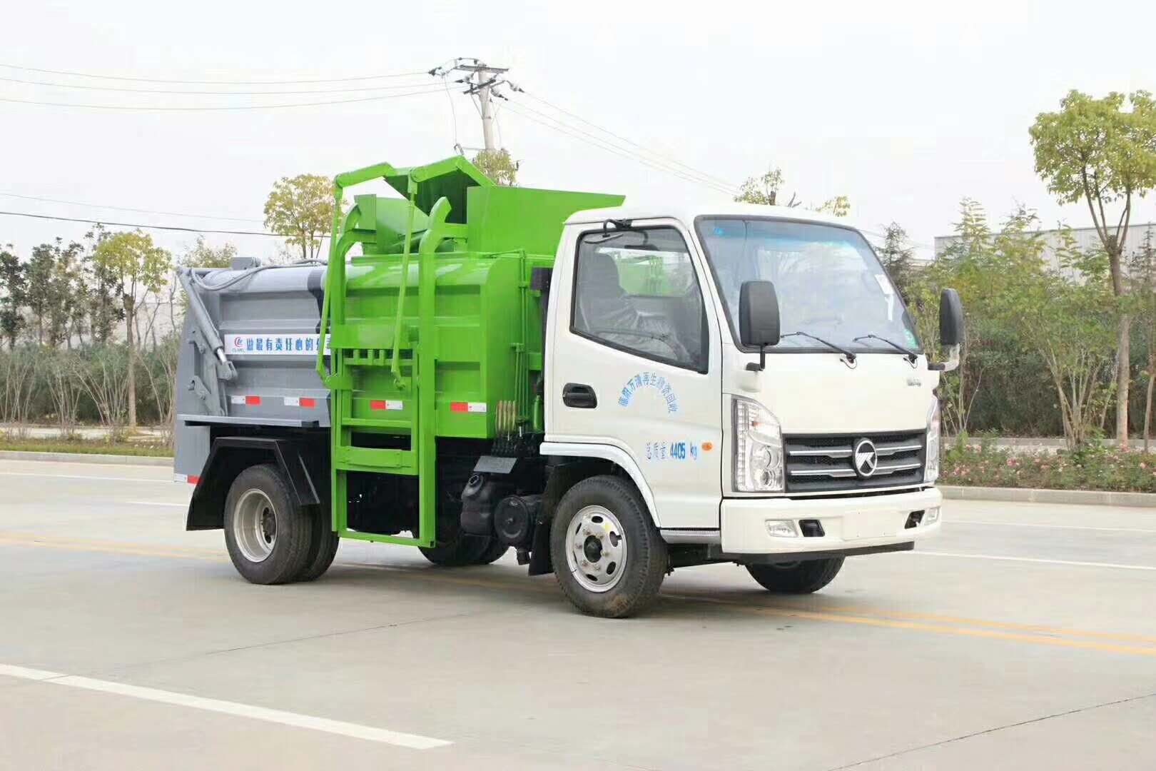 凱馬3噸藍(lán)牌餐廚垃圾車