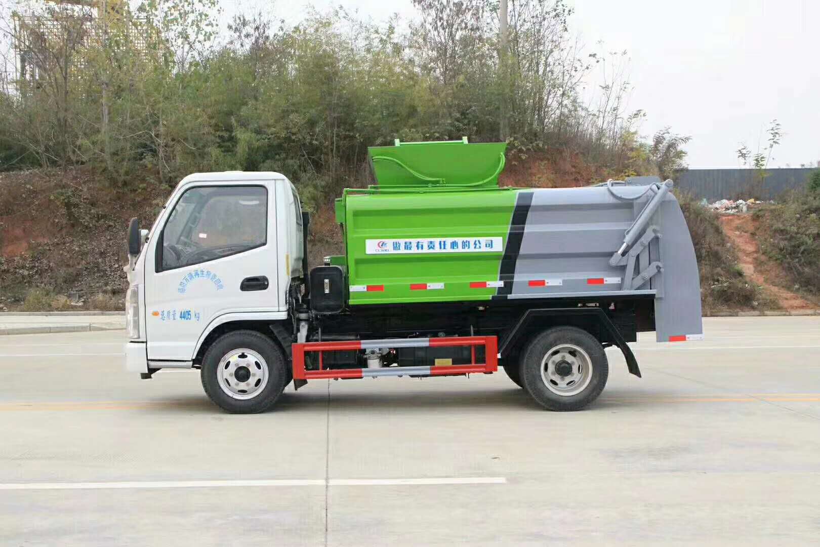 凱馬3噸藍(lán)牌餐廚垃圾車