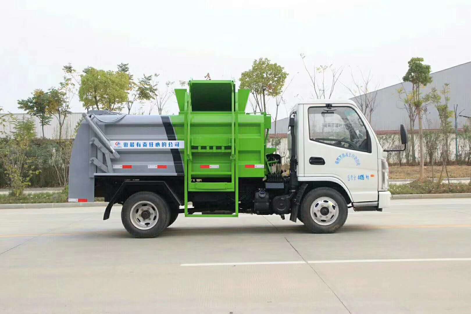 凱馬3噸藍(lán)牌餐廚垃圾車