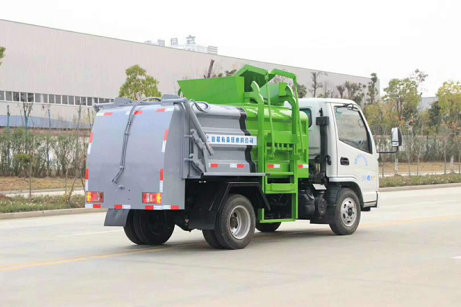 凱馬3噸藍(lán)牌餐廚垃圾車