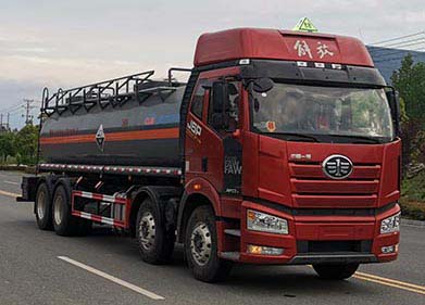 程力牌CL5320GFWC6型腐蝕性物品罐式運輸車