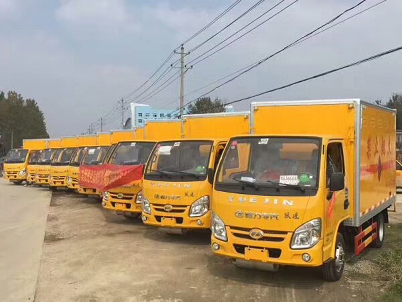 天津某運(yùn)輸公司訂購(gòu)的一批防爆車(chē)交付