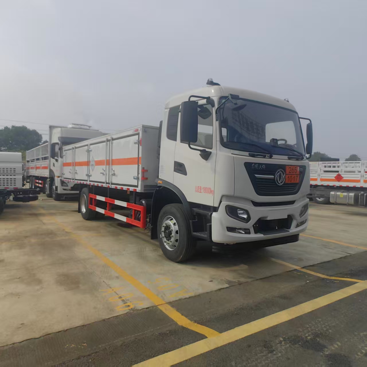 東風天錦國六毒性氣體廂式車