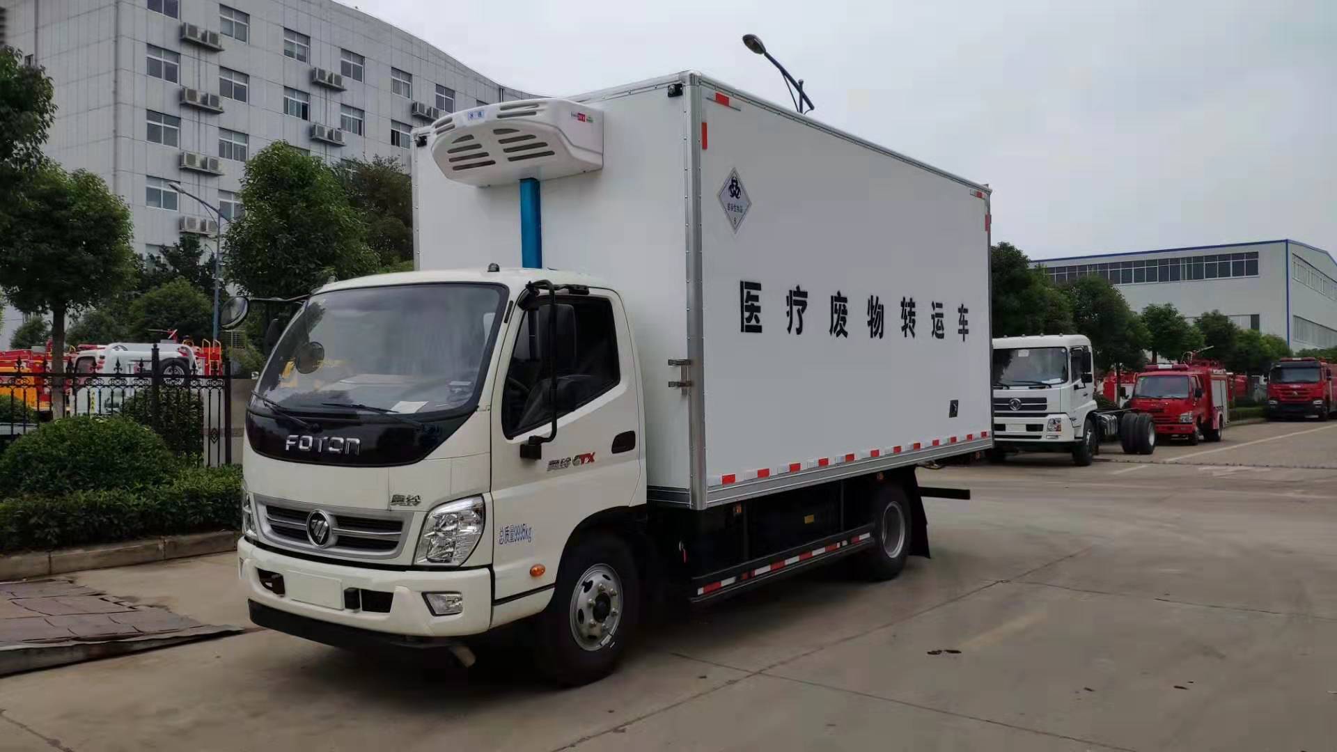 高性價比醫(yī)療廢物運輸車推薦——福田奧鈴醫(yī)療廢棄物運輸車