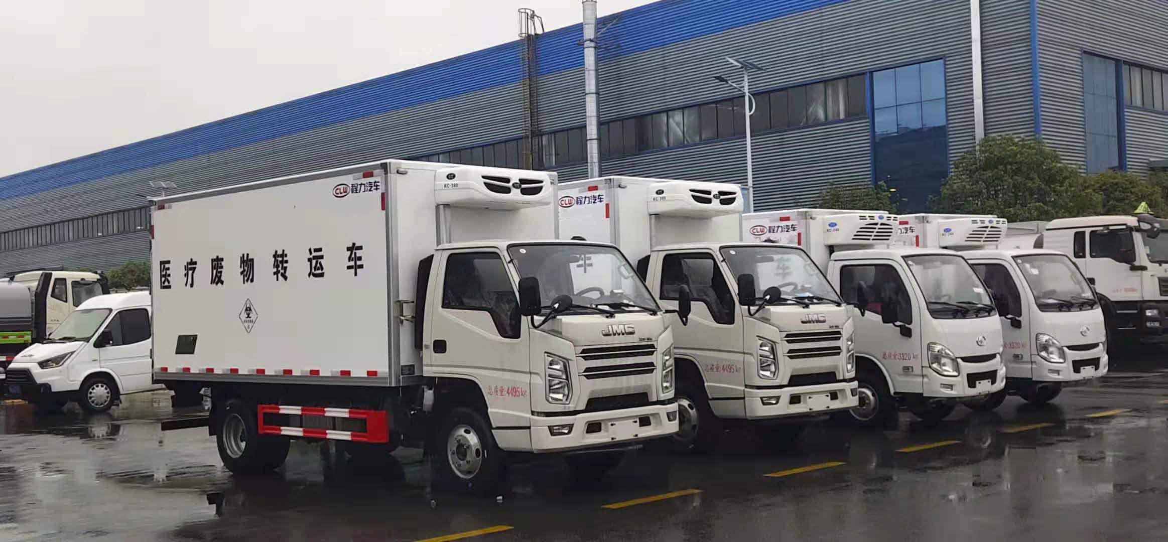 四川劉總訂購四臺(tái)醫(yī)療廢物轉(zhuǎn)運(yùn)車