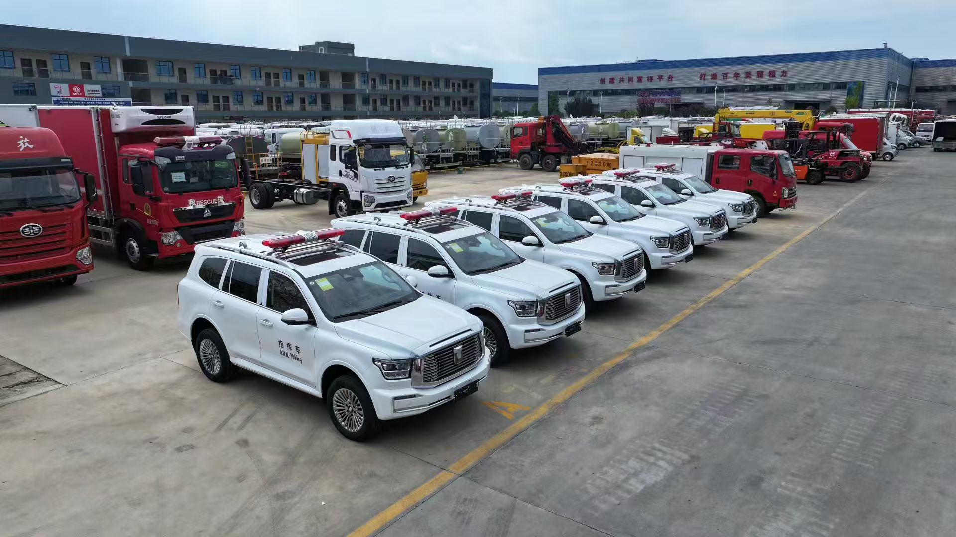坦克500智駕SUV指揮車批量發車