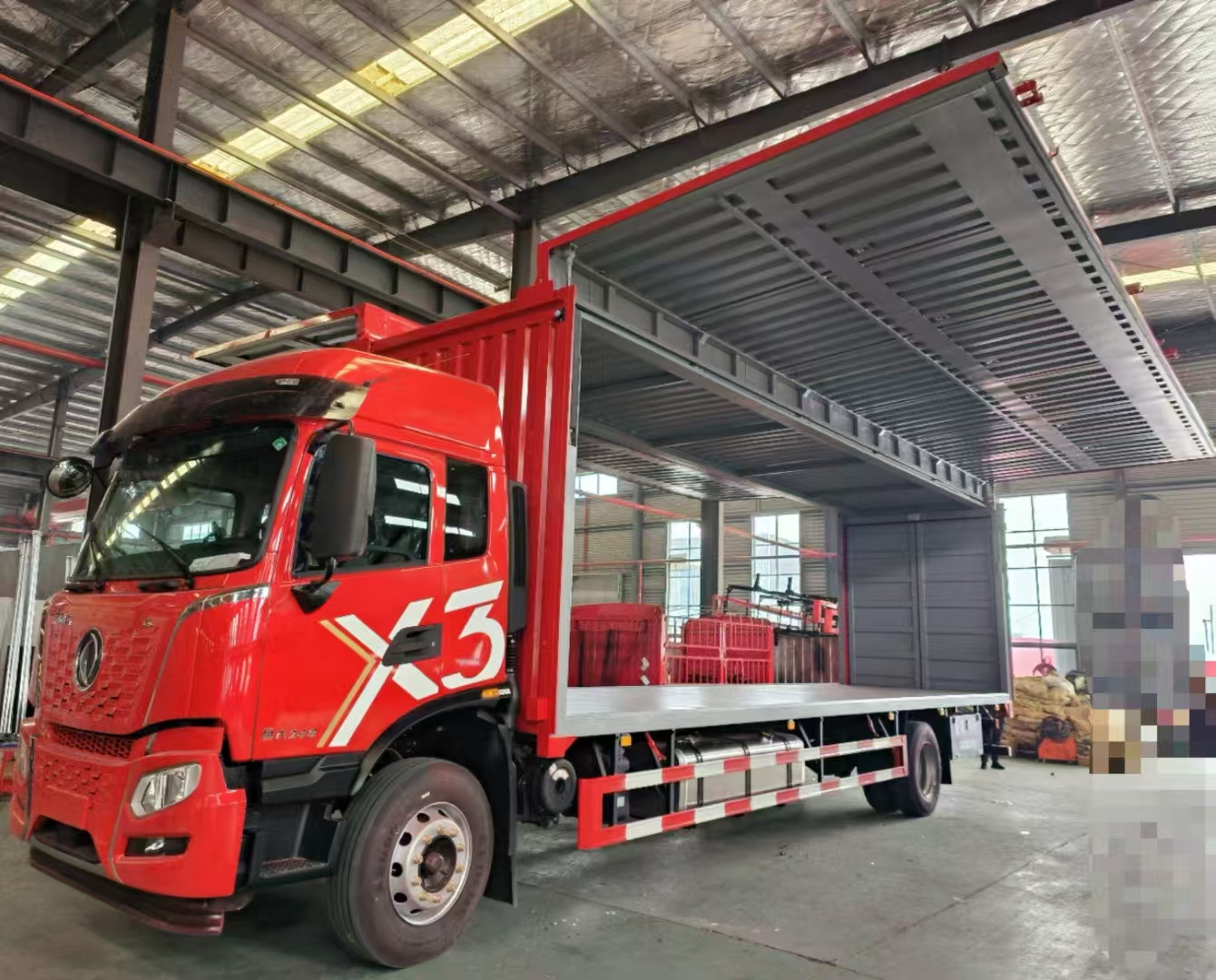 東風X3國六翼開啟廂式車